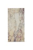 A PAIR OF SIMULATED BRECCIA MARBLE PANELS, MODERN