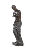 AFTER THE ANTIQUE, A BRONZE FIGURE OF THE VENUS DE MILO
