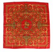 HERMÈS, LES TUILERIES, A SILK SCARF