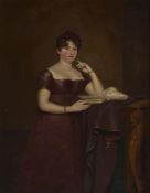 ENGLISH SCHOOL (19TH CENTURY), PORTRAIT OF A LADY, POSSIBLY LOUISA NEWNHAM