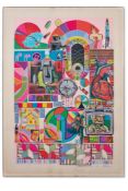 λ EDUARDO PAOLOZZI (BRITISH 1924-2005), B.A.S.H. PINK