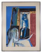 λ PATRICK PROCKTOR (BRITISH 1936-2003), TWO FIGURES IN A ROOM