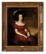 FOLLOWER OF JOHN WATSON GORDON, PORTRAIT OF ARTHUR JOHN ROBERTSON; AND OF HIS WIFE (2)