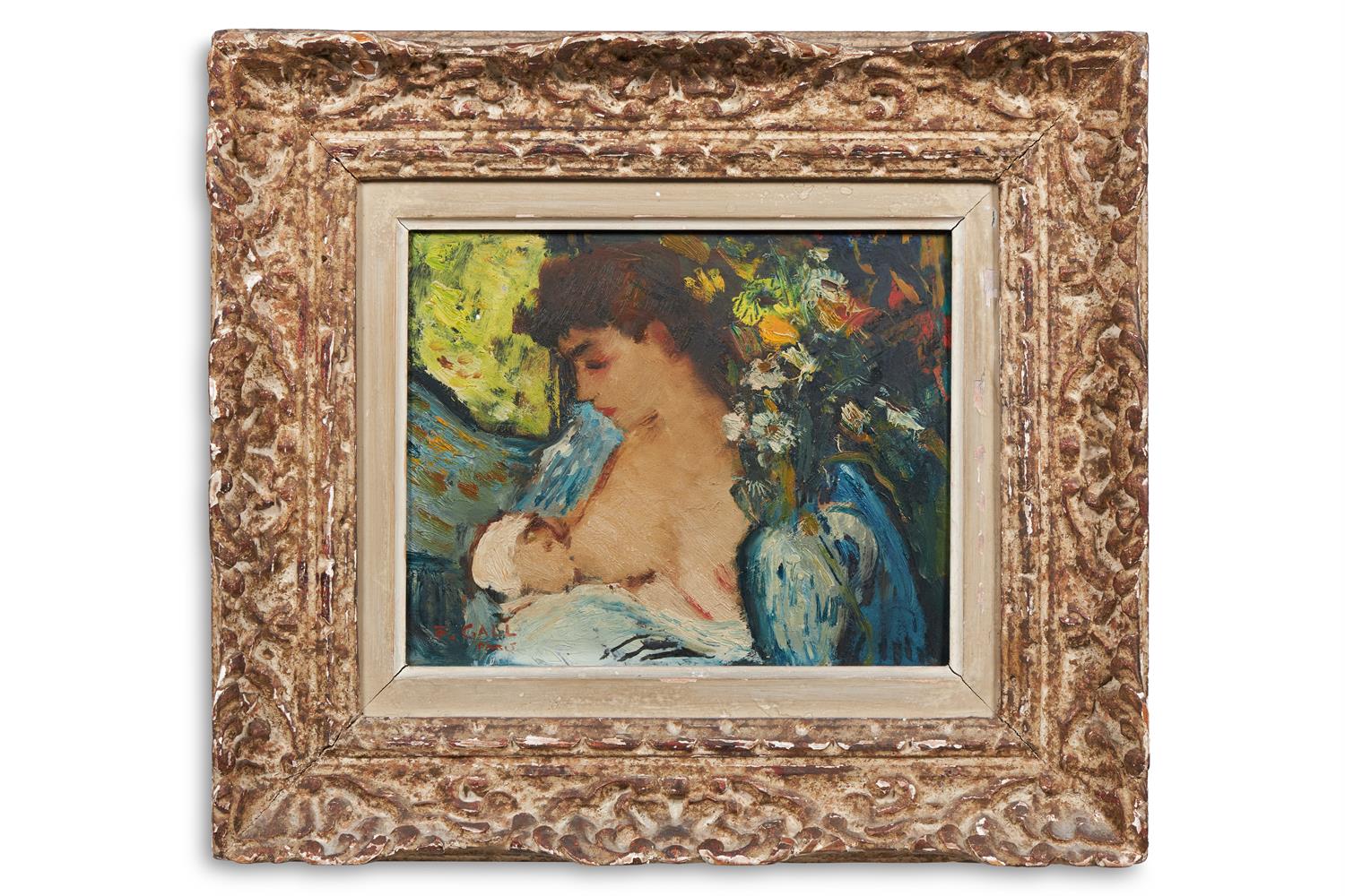 λ FRANCOIS GALL (FRENCH/HUNGARIAN 1912-1987), MERE ET ENFANT
