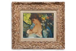 λ FRANCOIS GALL (FRENCH/HUNGARIAN 1912-1987), MERE ET ENFANT