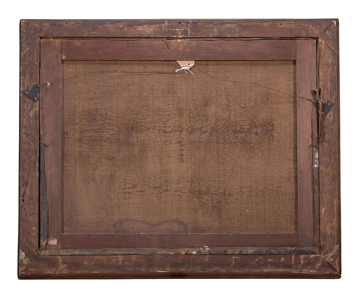 W. SHUTTLEWORTH (19TH CENTURY), A DARK BAY HUNTER IN A LANDSCAPE - Image 2 of 2