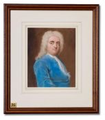 LOUIS GOUPY (18TH CENTURY), PORTRAIT OF JOHN LEGH