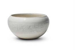 A DEHUA STYLE SOFT PASTE 'ARCHAISTIC' BOWL, CHINESE, 18TH CENTURY