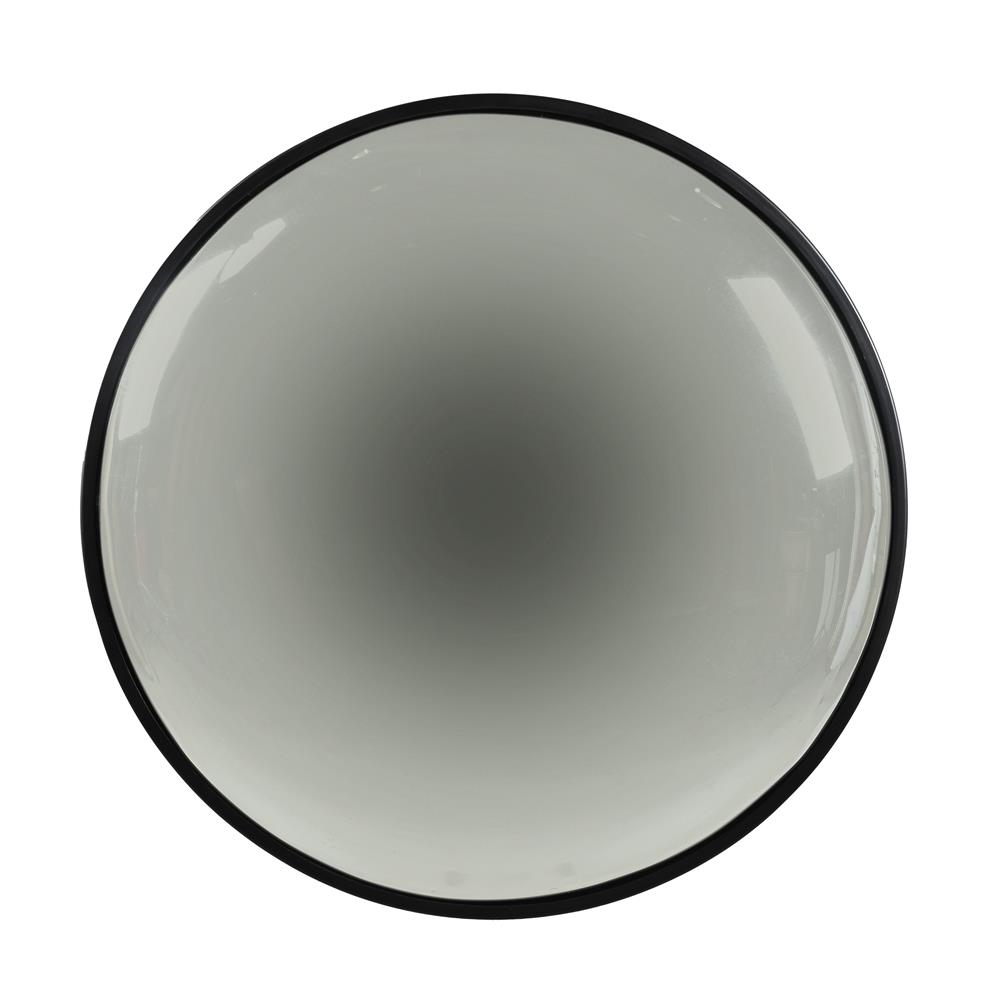 A FRAMED CIRCULAR CONVEX MIRROR