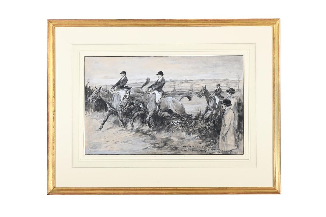 GEORGE DENHOLM ARMOUR (BRITISH 1864-1949), THE HUNT - Image 1 of 2
