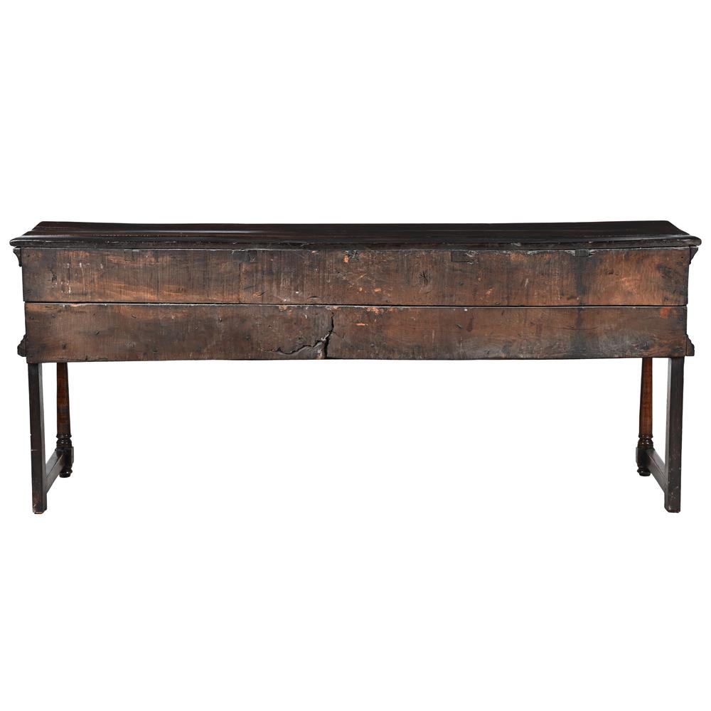 A GEORGE II OAK DRESSER BASE, CIRCA 1740 - Image 3 of 3