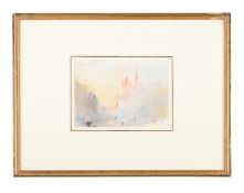 HERCULES BRABAZON BRABAZON (BRITISH 1821-1906), THE RHINE, AFTER TURNER