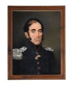 CONTINENTAL SCHOOL (19TH CENTURY), A PORTRAIT OF A MILITARY OFFICER