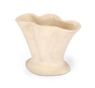FULHAM POTTERY, ATTRIBUTED TO GERARD DE WITT (BRITISH, 1884-1976); A FLARED VASE; CIRCA 1940