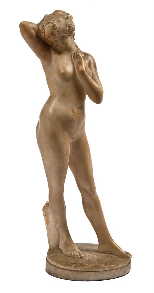 NUDE FEMALE FIGURE SCULPTURE, EARLY 20TH CENTURY