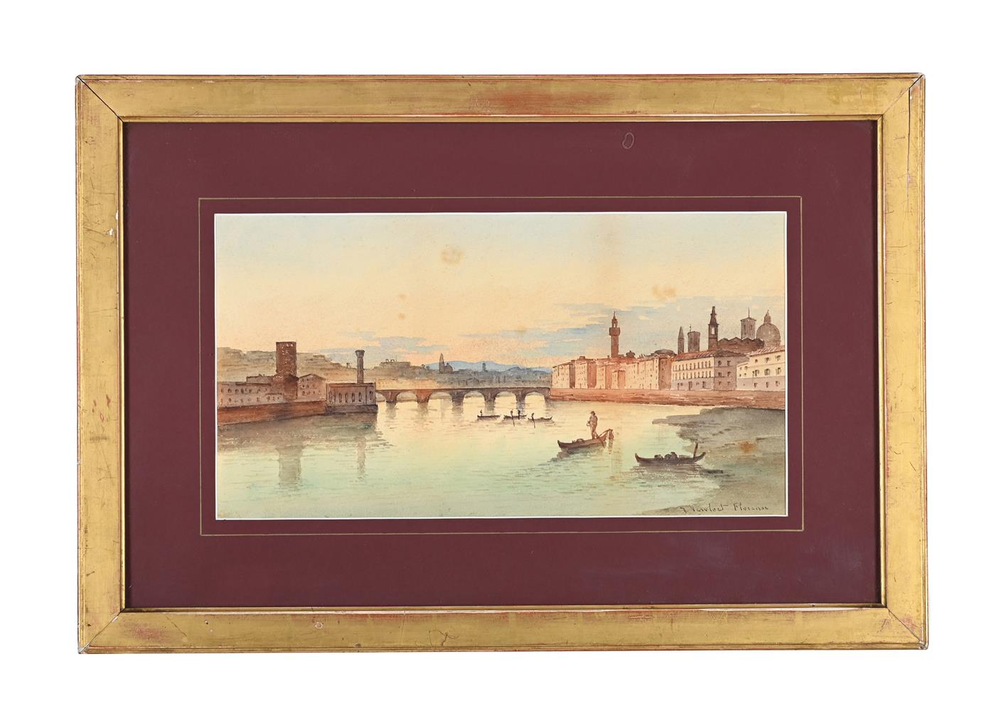 FRANS VERVLOET (BELGIAN 1795-1872), VIEW OF FLORENCE