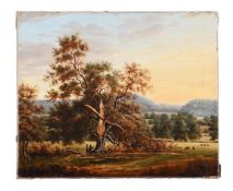 ENGLISH SCHOOL (19TH CENTURY), THE FELLED OAK