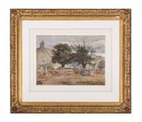 DAVID COX (BRITISH 1783-1859), THE CHURCHYARD, BETWYS-Y-COED