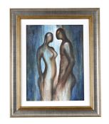 λ JENNIE PARKER (B. 1971), TWO FIGURES