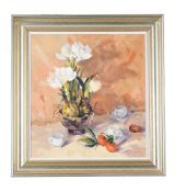 λ HELEN TURNER (BRITISH 1927-2023), STILL LIFE WITH AMARYLLIS