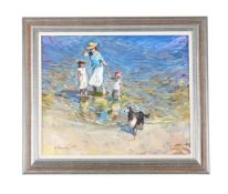 ANDREÏ YALANSKY (UKRAINIAN B.1959), ON THE PROMENADE