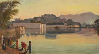 GEORGE HOWARD (BRITISH 1843 - 1911), UDAIPUR, INDIA