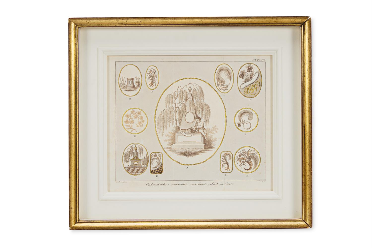 AFTER CORNELIS BORSTEEGHA, SET OF NINE PRINTS FROM 'PENELOPE'S WEB'