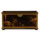 A BRASS MOUNTED GILT AND BLACK LACQUER COFFER JAPANESE, LATE 18TH/EARLY 19TH CENTURY - Image 1 of 3
