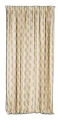 A PAIR OF ROSA BERNAL 'RAMUS' FABRIC CURTAINS, BY SIBYL COLEFAX & JOHN FOWLER