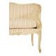 A CREAM, GREEN AND BLUE PAINTED SERPENTINE SOFA, FRENCH, LATE 19TH CENTURY, IN THE LOUIS XV STYLE - Image 3 of 3