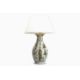 A DECALCOMANIA GLASS VASE OF LARGE SIZE, 19TH CENTURY OR LATER - Image 1 of 4