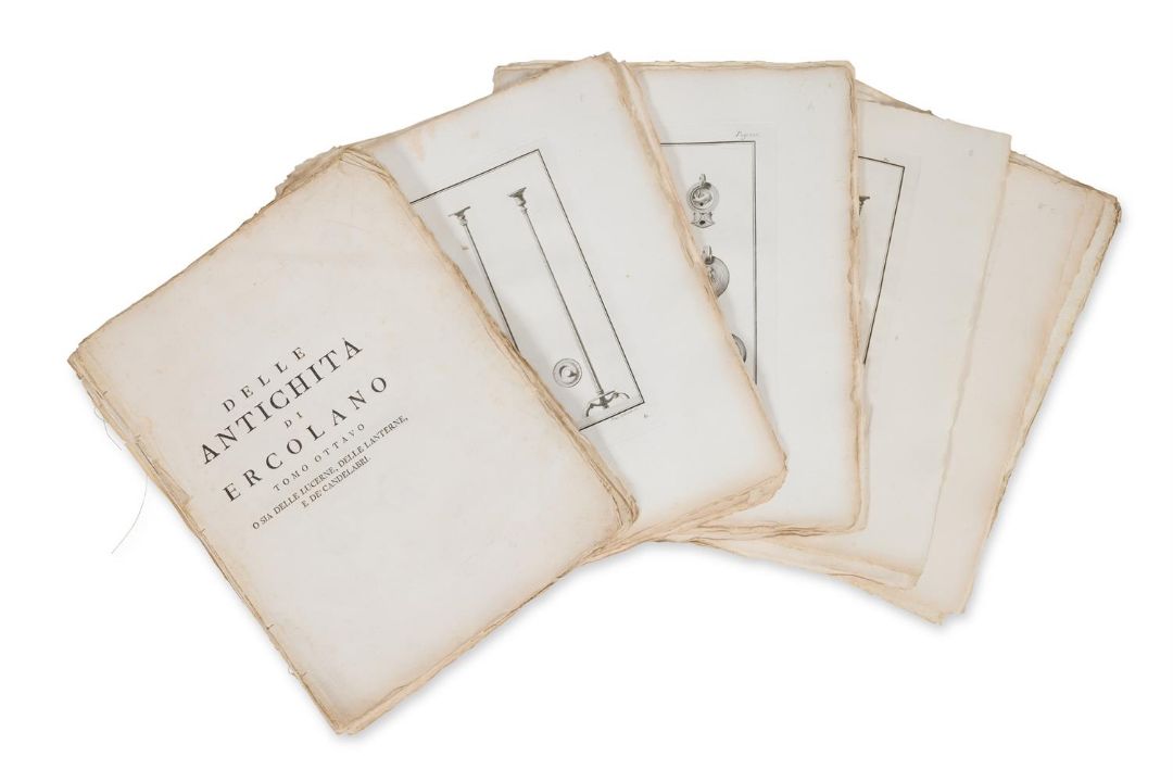 AFTER CASANOVA AND VANNI, A SET OF APPROXIMATELY THIRTY-NINE UNFRAMED COPPERPLATE ENGRAVINGS - Image 1 of 9