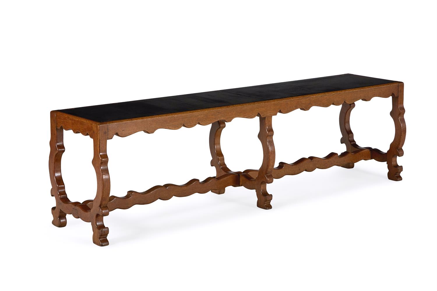 AN OAK STOOL, EARLY 20TH CENTURY - Image 2 of 2