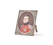 Y A PORTRAIT MINIATURE OF FREDERICK IV