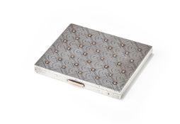 MARIN, A SILVER CIGARETTE CASE