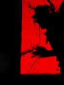 Richard Hambleton (1952-2017) Red Shadow Head