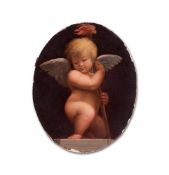 AFTER RAFFAELLO SANZIO, CALLED RAPHAEL, CHERUB WITH TORCH