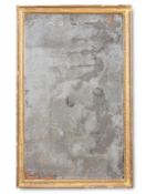 A GEORGE III GILTWOOD MIRROR, LATE 18TH CENTURY