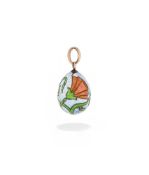 IVAN BRITZIN, AN ENAMEL EGG PENDANT