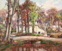 GARSTIN COX (BRITISH 1892-1933), IN LAMORNA VALLEY