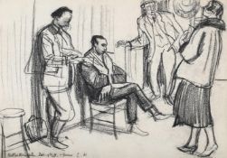 λ DAME LAURA KNIGHT (BRITISH 1877-1970), THE REHEARSAL