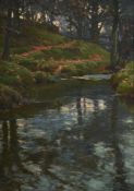 λ SAMUEL JOHN LAMORNA BIRCH (BRITISH 1869-1955), SUNLIGHT ON LAMORNA STREAM