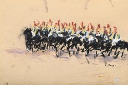 λ PAUL LUCIEN MAZE (FRENCH/BRITISH 1887-1979), HORSEGUARDS