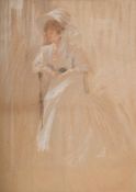 λ WILLIAM RUSSELL FLINT (BRITISH 1880-1969), PORTRAIT STUDY OF MRS M. SEUTER