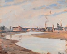 λ PAUL LUCIEN MAZE (FRENCH/BRITISH 1887-1979), THE THAMES AT CHELSEA