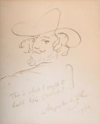 λ AUGUSTUS JOHN (BRITISH 1878-1961), SELF-PORTRAIT