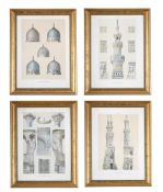 SET OF FOUR LITHOGRAPHS, ART ARABE