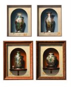 λ CHRISTOPHER JOHN HARRISON (BRITISH B. 1945), PRETTY LADIES; THREE WISE MEN AND TWO OTHERS (4)