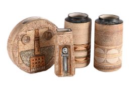 A GROUP OF FOUR TROIKA VASES, 20TH CENTURY