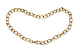 A CABLE LINK BELT/NECKLACE